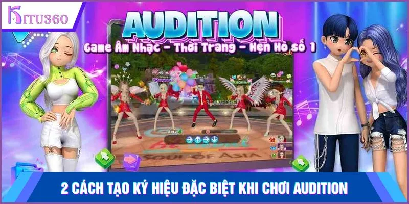 2 cách tạo ký hiệu đặc biệt khi chơi Audition