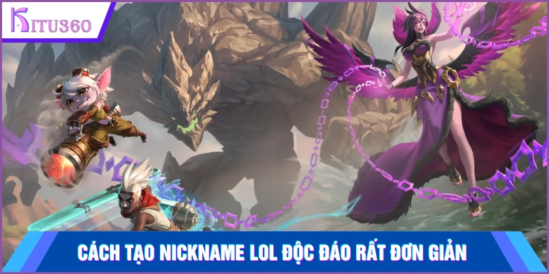 Cách tạo nickname độc đáo rất đơn giản
