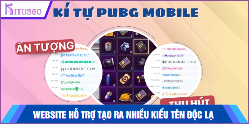 Website hỗ trợ tạo ra nhiều kiểu tên khác lạ