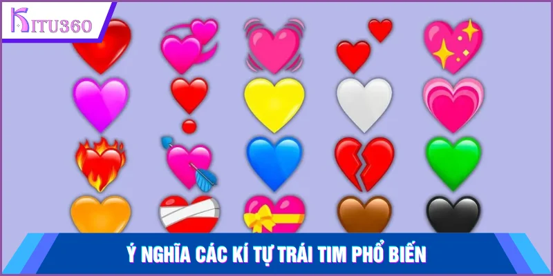 Ý nghĩa các loại hình trái tim hiện nay