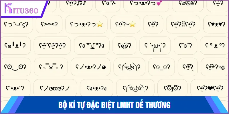 Bộ kí tự đặc biệt LMHT dễ thương