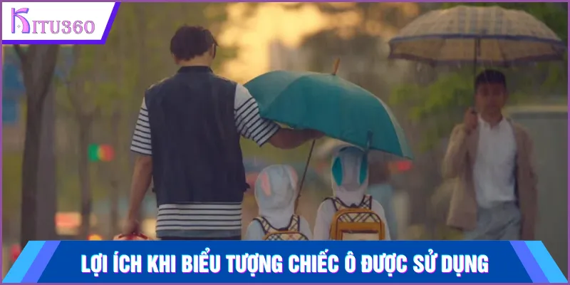 Lợi ích khi biểu tượng chiếc ô được sử dụng