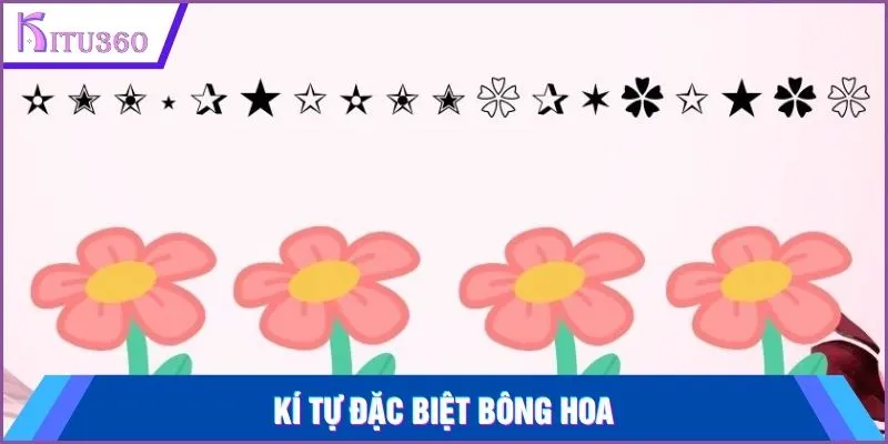 Kí Tự Đặc Biệt Bông Hoa