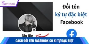 Đổi tên facebook có kí tự đặc biệt