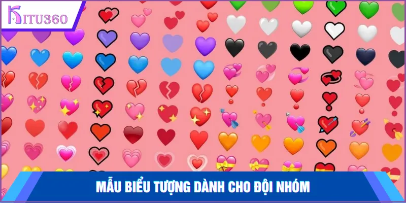 Mẫu biểu tượng dành cho đội nhóm