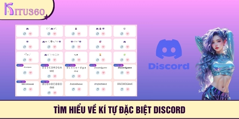 Sơ lược kí tự đặc biệt discord