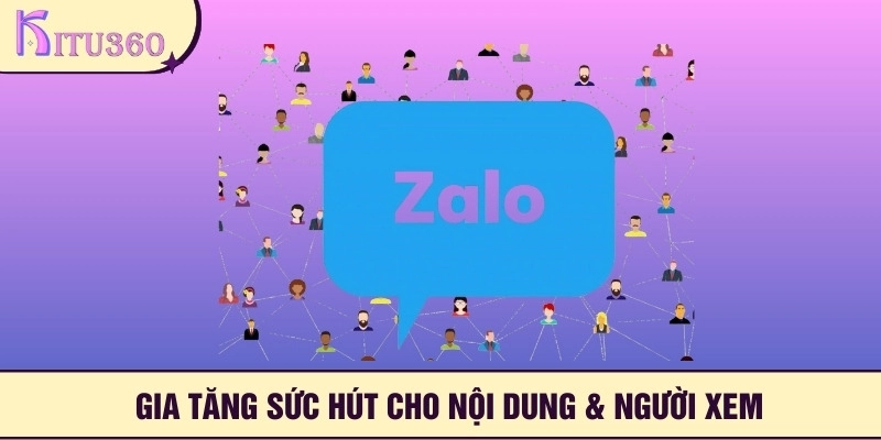 Tạo độ cuốn hút cho người xem 