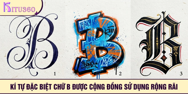 Ki Tu Dac Biet Chu B Thuong Xuyen Duoc Su Dung
