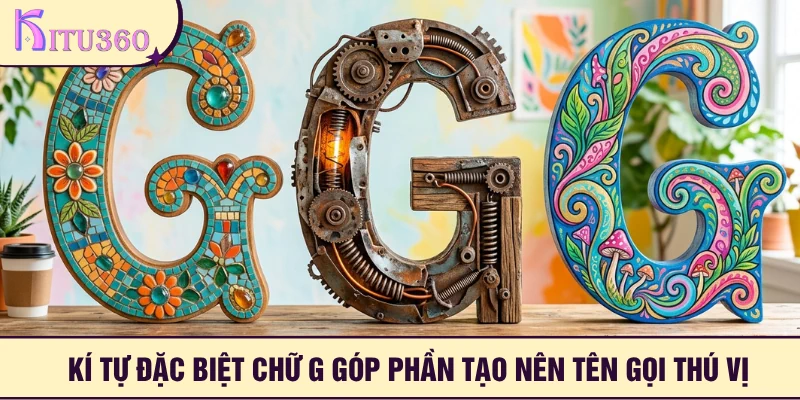 Kí tự đặc biệt chữ g giúp nickname độc đáo hơn